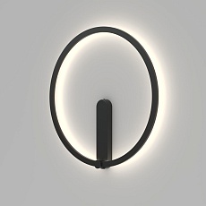 Настенный светодиодный светильник Denkirs Round DK5035-BK