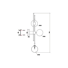 Бра Vele Luce Paradise VL5774W13 4