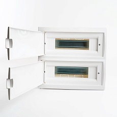 Бокс встраиваемый Stekker EBX50-2/24-20 24 модуля, белый, пластик, серия Standart 49639 4