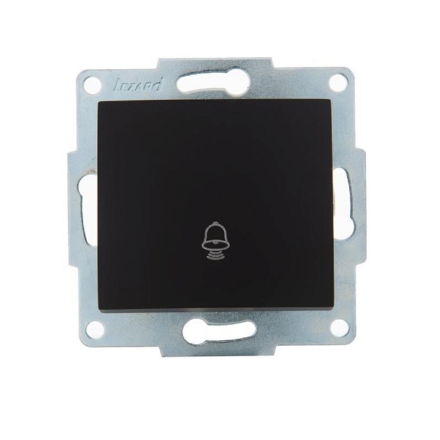 Кнопка звонка Lezard Karina черный 707-4288-103 Фото № 1