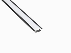 Профиль врезной LEDS POWER СПВ17-2507 алюм. анод-й с матовым рассеивателем 2м 008417