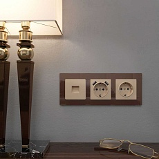 Накладка для розетки USB Werkel шампань W1179511 4690389157462 5