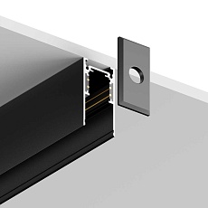 Шинопровод накладной ElDeko 48В-2м, чёрный HSBL_0052 2