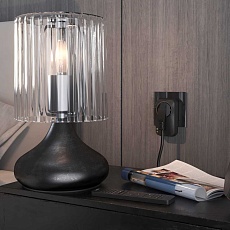 Умная розетка Wi-Fi Elektrostandard 76100/00 черная a054336 3