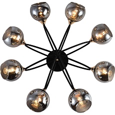 Потолочная люстра Reluce 01337-0.3-08 BK+FGD 3