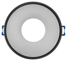 Светильник встраиваемый декоративный ЭРА DK100 BK под лампу MR16 GU5.3 черный Б0055589 5