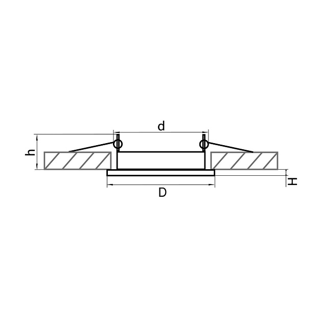 Встраиваемый светильник Lightstar Tensio 212117 Фото № 2