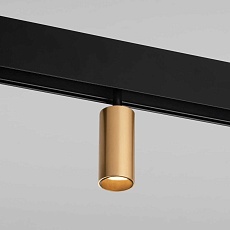 Трековый светодиодный светильник Elektrostandard (Умный дом) Slim Magnetic Dim Cantors 85071/01 латунь a063531 2
