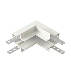 Внутренний соединитель угловой для встраиваемого магнитного шинопровода для ГКЛ12,5 мм Crystal Lux CLT 0.223 13 WH