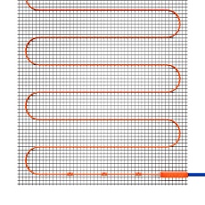 Нагревательный мат Voltum 150 Вт/м 30 м 15 м2 VLT01-150-15 1