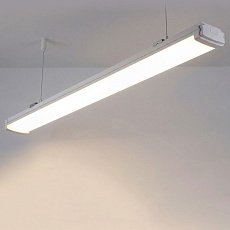 Подвесной линейный светодиодный светильник Uniel ULO-K21A 40W/4000K/L125/K IP65 WHITE UL-00013700 1