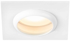 Светильник встраиваемый алюминиевый ЭРА KL110 WH под лампу MR16 GU5.3 белый матовый Б0061529