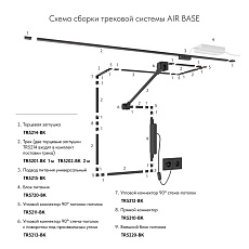 Шинопровод Denkirs Air Base TR5202-GO 1