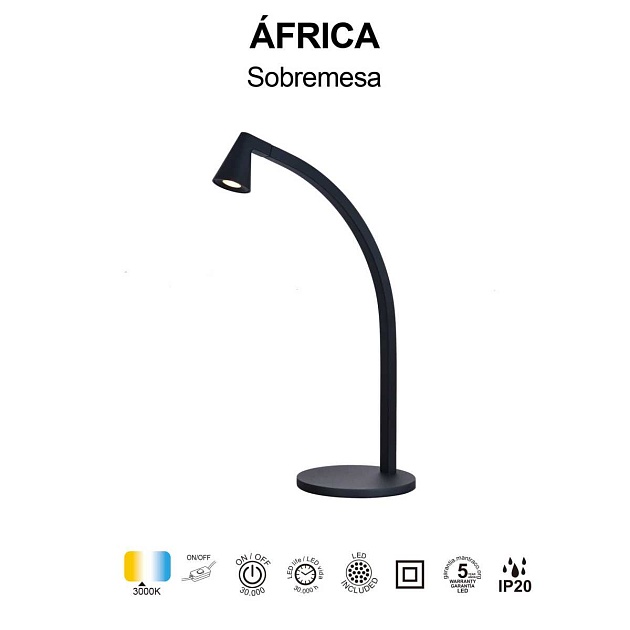 Настольная лампа Mantra Africa 9415 Фото № 8