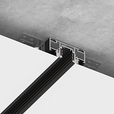 GRAFFIT Трек для натяжного потолка RS 3м черный 1