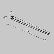 Линейный светильник Maytoni Technical LL313011 4