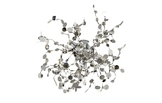 Настенный светильник Crystal Lux GARDEN AP-PL3 D400 CHROME 1