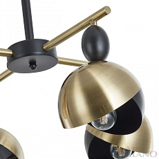 Потолочная люстра Arte Milano Neapolis71307 271307/4 BK/GD 2