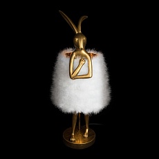 Настольная лампа Loft IT Lapine 10315/B White fluff 3