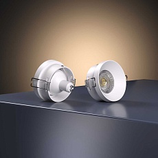 Встраиваемый светильник Elektrostandard 111 MR16 белый a053337 3