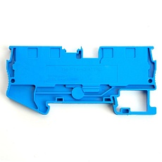 Зажим пружинный, 4-проводной проходной ЗНИ - 4 ,JXB PT 4, синий LD574-2-40 49254 3