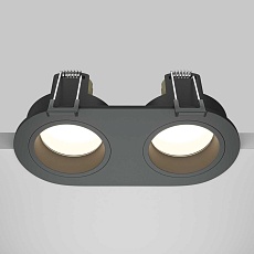 Встраиваемый светильник Maytoni Technical DL126-02-GU10-B 1