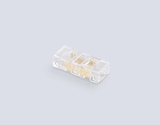 Соединитель прямой AMBRELLA LIGHT ILLUMINATION COB 12/24V для лент 5mm (2 конт.) (10шт. в комплекте) GS6341