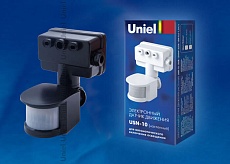 Датчик движения Uniel USN-10-180R-1200W-3LUX-12M-0,6-1,5m/s-BL 02641 1