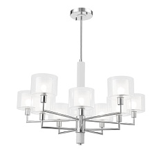 Подвесная люстра Crystal Lux Maestro SP-PL5+5 Chrome 2