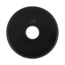 Накладка LK Studio розетки TV (черный) Vintage 885108-1