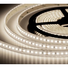 Лента светодиодная ELFLED 600SMD диодов (2835), 24В, IP67, 5м, САУНА, белый нейтральный 4000-4500К ELF-600SMDnw4000-Sau24