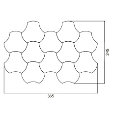Панно Vele Luce Viva VL8045W02 3