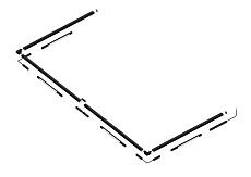 Шинопровод магнитный накладной Crystal Lux CLT 0.114 01 L2000 BL 4