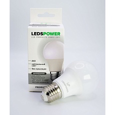 Светодиодная лампа LEDS POWER A60 E27 9Вт 4000К диммируемая 006567 2