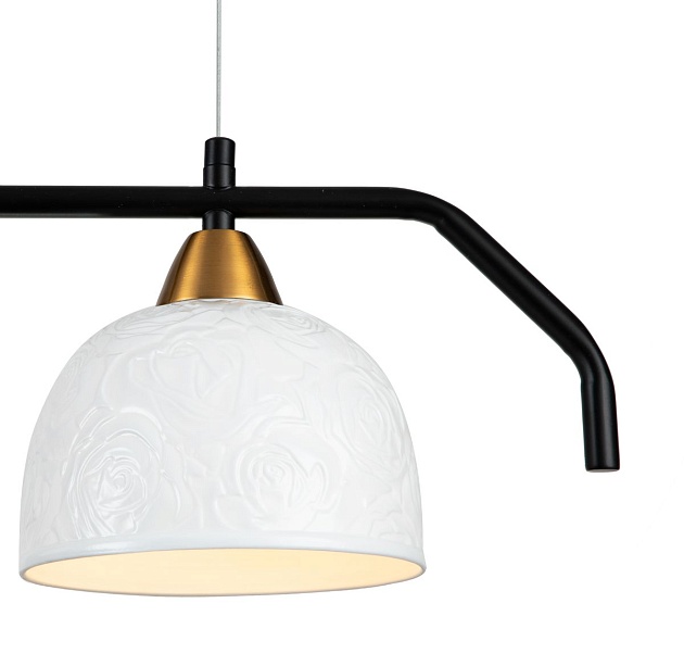 Подвесная люстра Indigo Attimo 10005/3PL Black V000156 Фото № 3