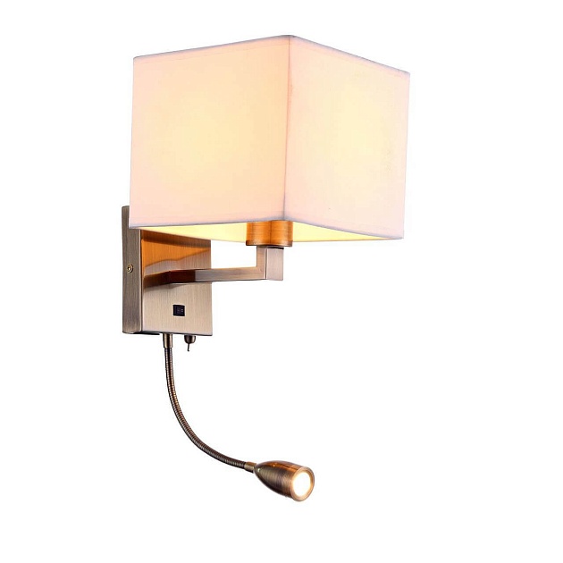 Бра Arte Lamp Hall A9249AP-2AB Фото № 1