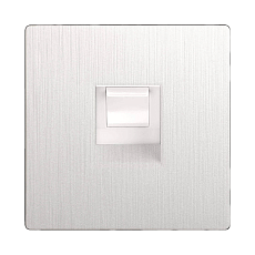 Розетка Werkel Ethernet RJ-45 перламутровый рифленый W1181013 4690389172717 5