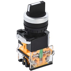 Переключатель D8-20X33 на 3 положения 2з черный IEK BSW30-20X33-4-24-2-K02