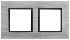 Рамка 2-постовая ЭРА Elegance 14-5202-41 Б0034551