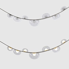 Подвесной светильник Crystal Lux BOSQUE SP7 L3000 GREY/TRANSPARENT 2