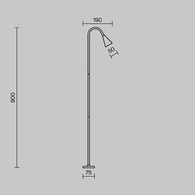 Ландшафтный светильник Maytoni Outdoor O531FL-L3B3K1 Фото № 2