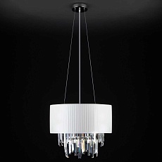 Подвесная люстра Eurosvet Amantea 10122/6 хром/прозрачный хрусталь Strotskis Smart 2