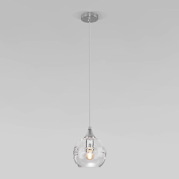 Подвесной светильник Eurosvet Lotus 50221/1 прозрачный Фото № 1