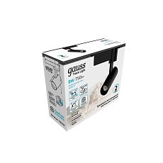 Трековый светодиодный светильник Gauss Track Light Led TR078 1