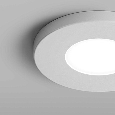 Встраиваемый светильник Hesby Lighting Clarity IP44, 35Вт, GU10, белый HSBL_0133 5