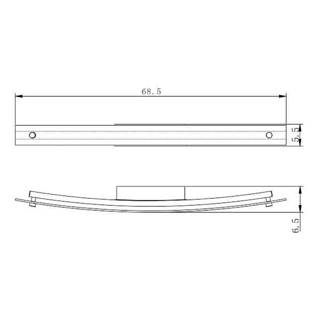 Настенный светодиодный светильник Lucide Boaz 48204/12/12 Фото № 3