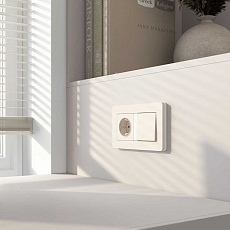 Кнопка звонка Werkel айвори матовый W1114562 4690389196195 1