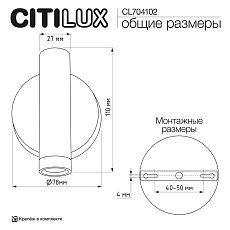 Спот Citilux Декарт CL704102 1