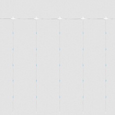 Светодиодная гирлянда Feron Занавес USB теплый белый без мерцания CL591 41638 3