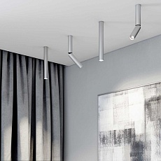 Потолочный светодиодный светильник Elektrostandard Pika 25030/Led серебро a061121 1